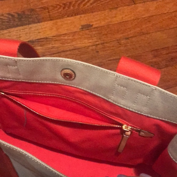 Tory Burch canvas beach bag - Picture 4 of 6